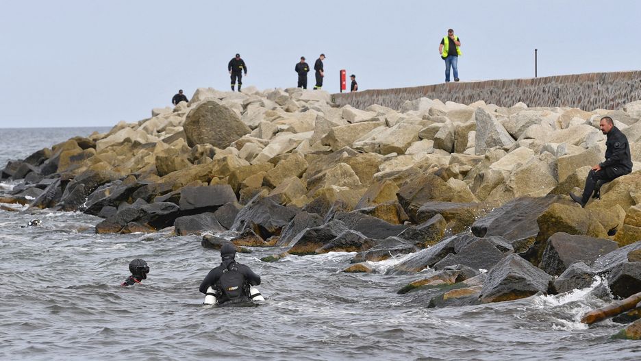 Akcja ratownicza w Darłówku
