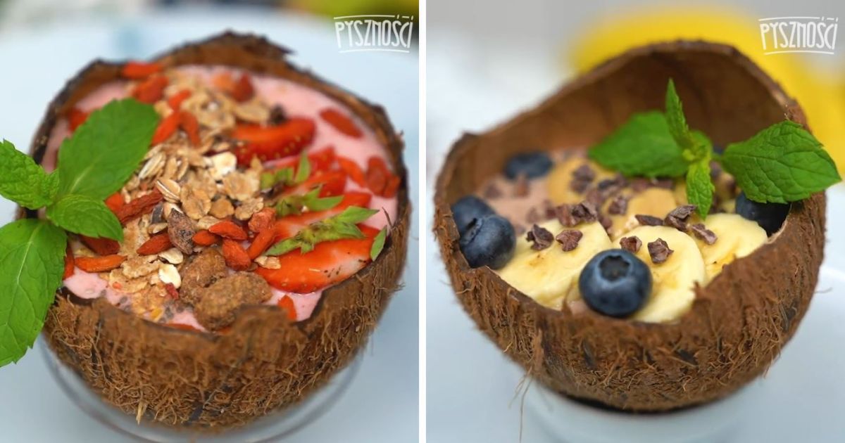 Zdrowy, lodowy smoothie bowl. Przepis na śniadanie niczym z Instagrama