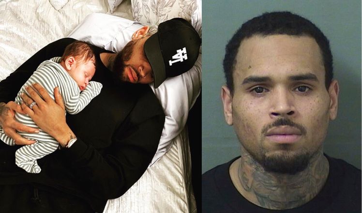 Troskliwy Chris Brown zachwyca się nowo narodzonym synkiem. "Jest zakochany i bardzo wdzięczny za sprowadzenie go na ten świat " (FOTO)