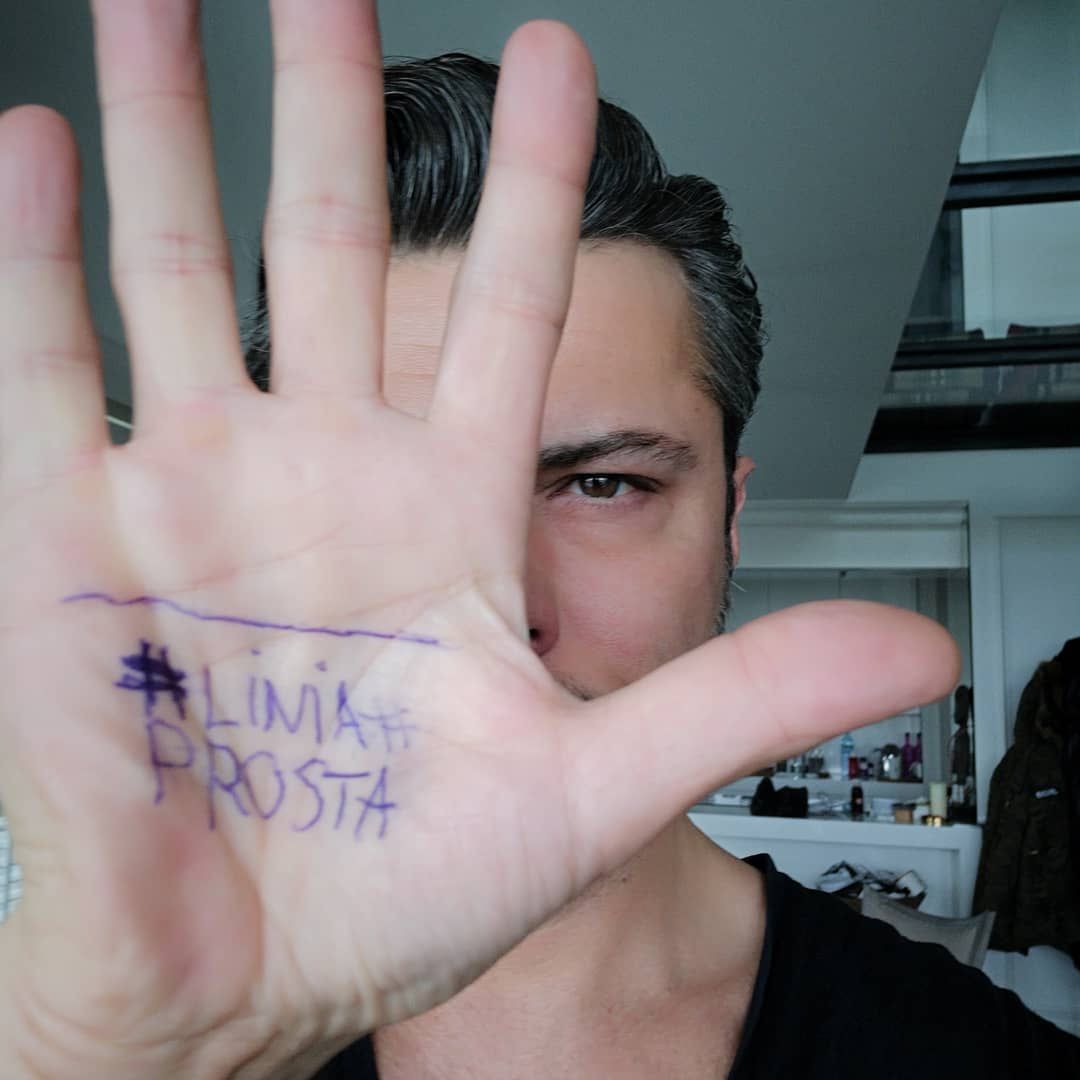 Olivier Janiak wspiera akcję "Linia prosta"