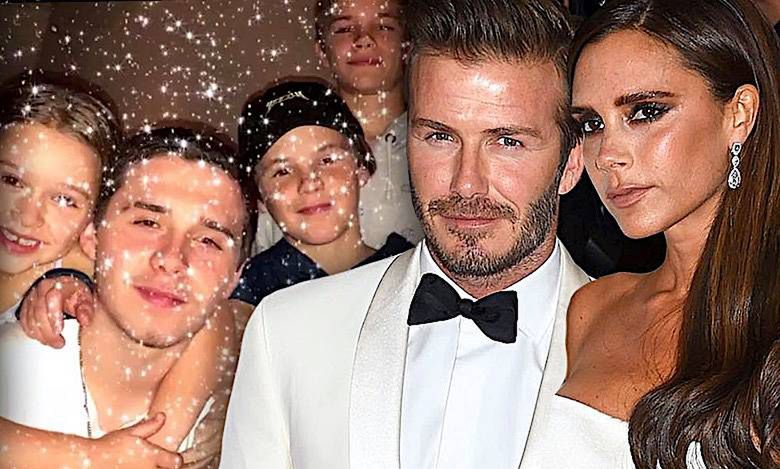 David Beckham pokazał sporo zdjęć ze świąt z dziećmi w roli głównej! Mała Harper skradła show!