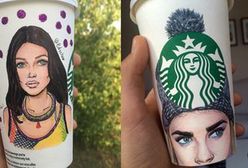 Moda na kubkach ze Starbucksa