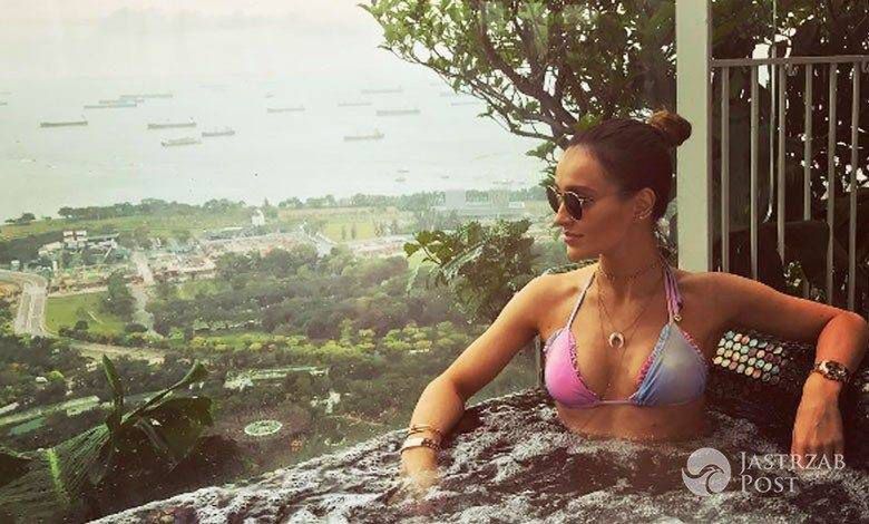 Marina Łuczenko na wakacjach