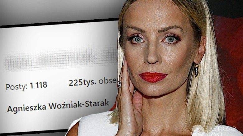Agnieszka Woźniak-Starak zmieniła nazwę na Instagramie
