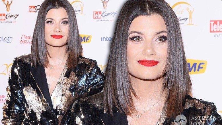 Agnieszka Sienkiewicz w kreacji Mariusza Przybylskiego - Telekamery 2017