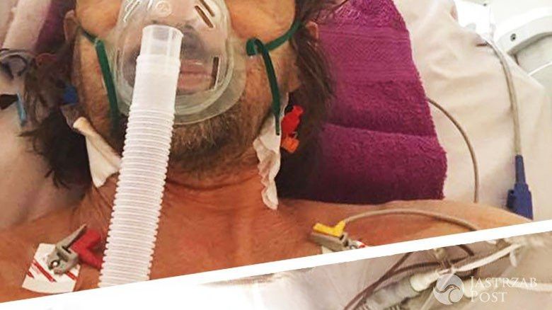 Krzysztof Jaryczewski - zdjęcie ze szpitala