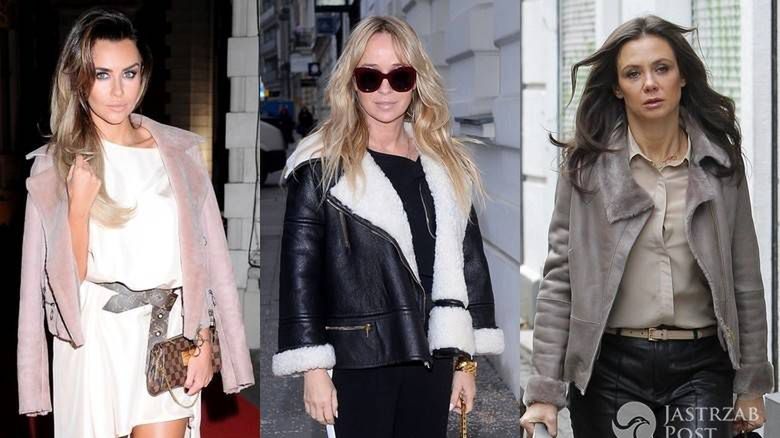 Gwiazdy w kurtkach kożuszkach