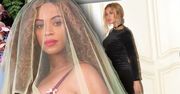 Ciężarna Beyonce pozuje w czarnej mini! Ale ona jest seksowna