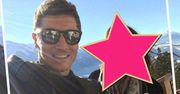 Robert Lewandowski odpoczywa w górach z piękną kobietą. To nie jego żona!