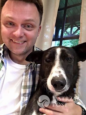 Szymon Hołownia odnalazł psa