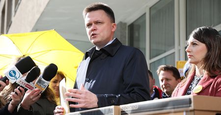 Wybory prezydenckie 2020. Szymon Hołownia i sztab Małgorzaty Kidawy-Błońskiej w PKW