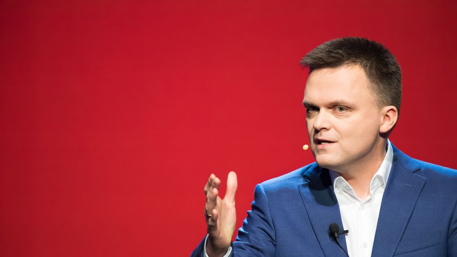 Szymon Hołownia według sondaży może liczyć na ok. 10-12 proc.
