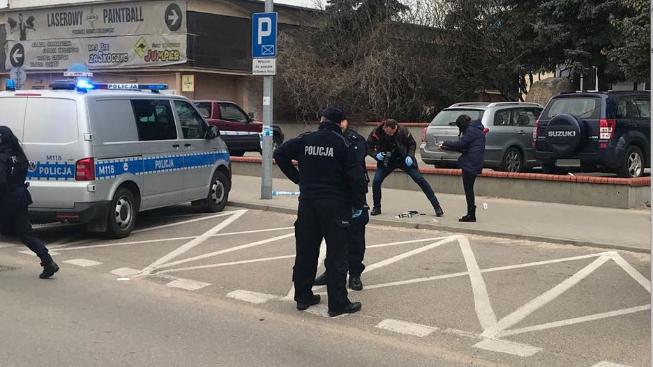 Białystok. Do ataku nożownika doszło na ulicy Bema.