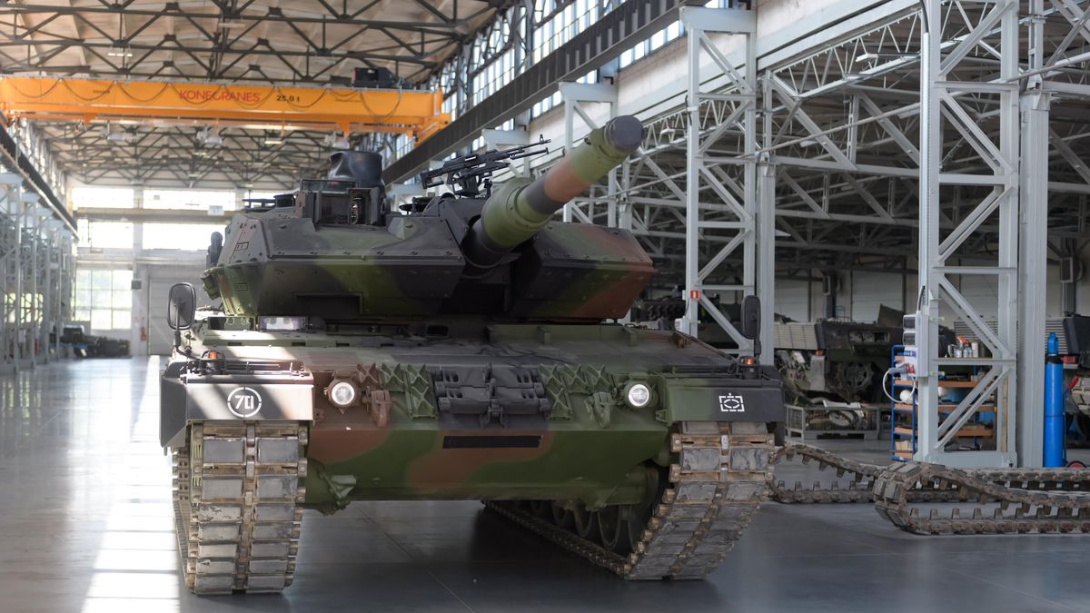 Uroczyste otwarcie Centrum Serwisowo-Logistycznego czołgów Leopard 2 w Poznaniu