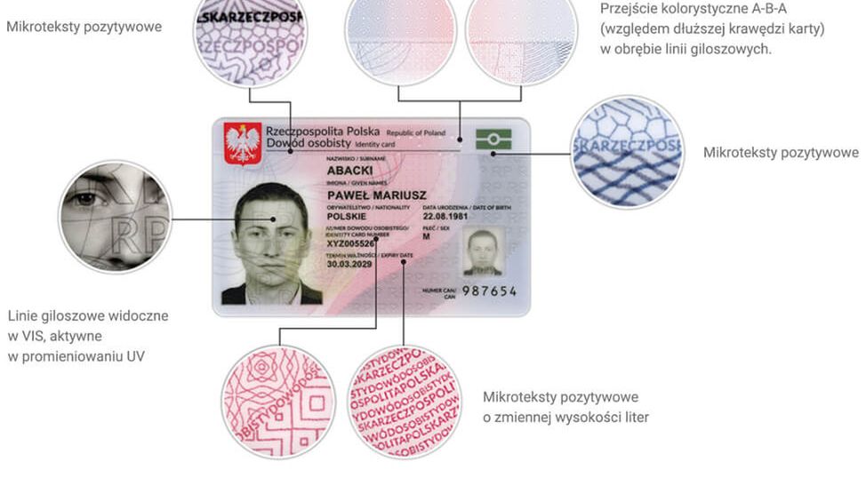 Tak wyglądają nowe dowody.