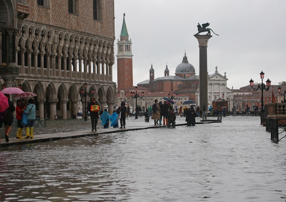Wenecja. Czerwony alarm przed kolejną falą powodziową