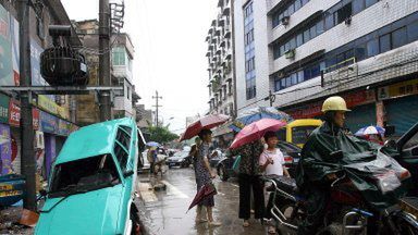 Powódź nie oszczędziła również rejonu Chongqing