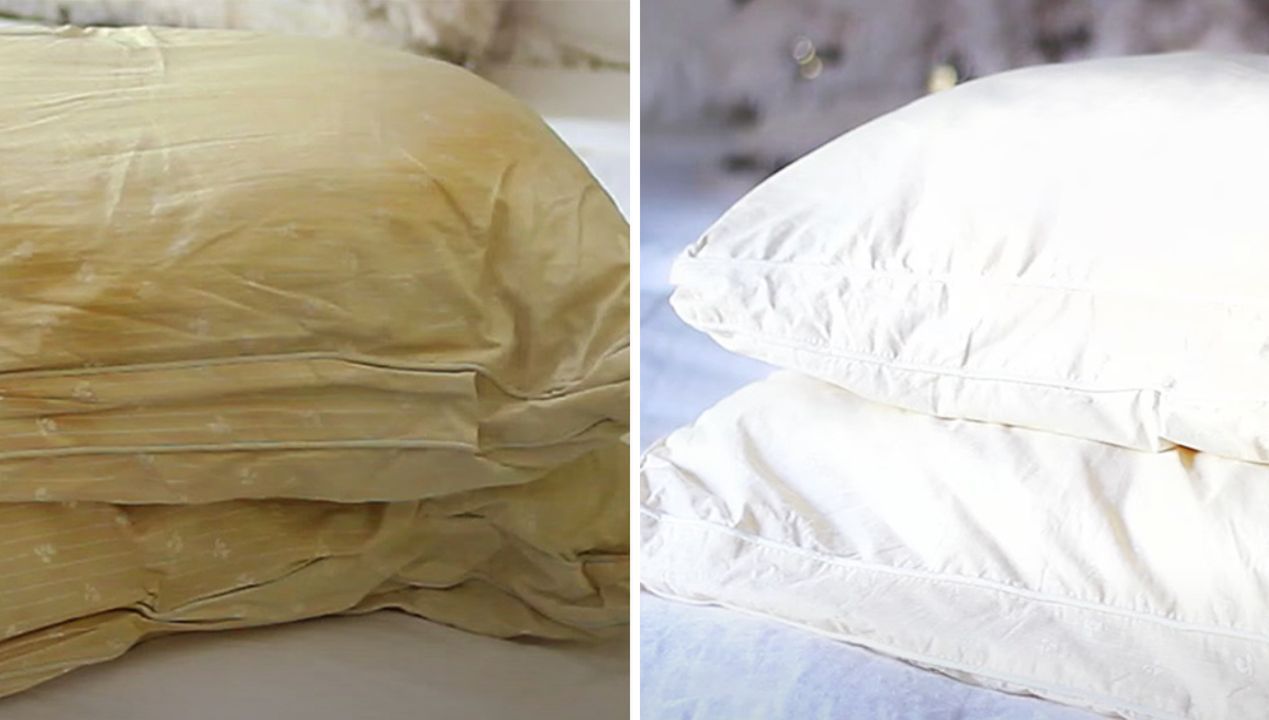 Home Solutions That Will Remove Sweat Stains From Your Pillow