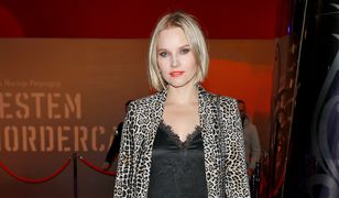 Roma Gąsiorowska w czerni i panterce. Dobry wybór?