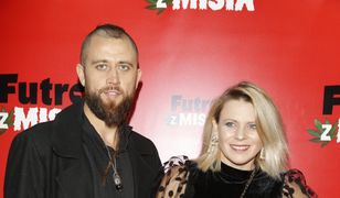 Maria Sadowska w małej czarnej. Niewiele brakowało, by sukienka spłatała figla