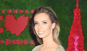 Izabela Janachowska w sukni z mgiełki. Kreacja działała na wyobraźnię