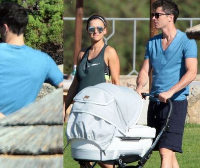 Czułe objęcia Lewandowskich na wakacjach. Media zwróciły jednak uwagę na coś innego