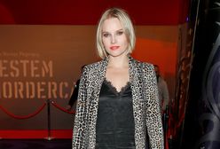 Roma Gąsiorowska w czerni i panterce. Dobry wybór?