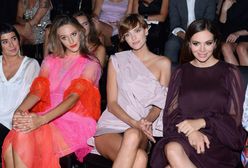 Falbaniasta Ola Żebrowska na Flesz Fashion Night. Wiosenna kreacja na jesienny wieczór