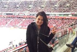 Tak Anna Lewandowska kibicowała piłkarzom w meczu Polska-Dania!