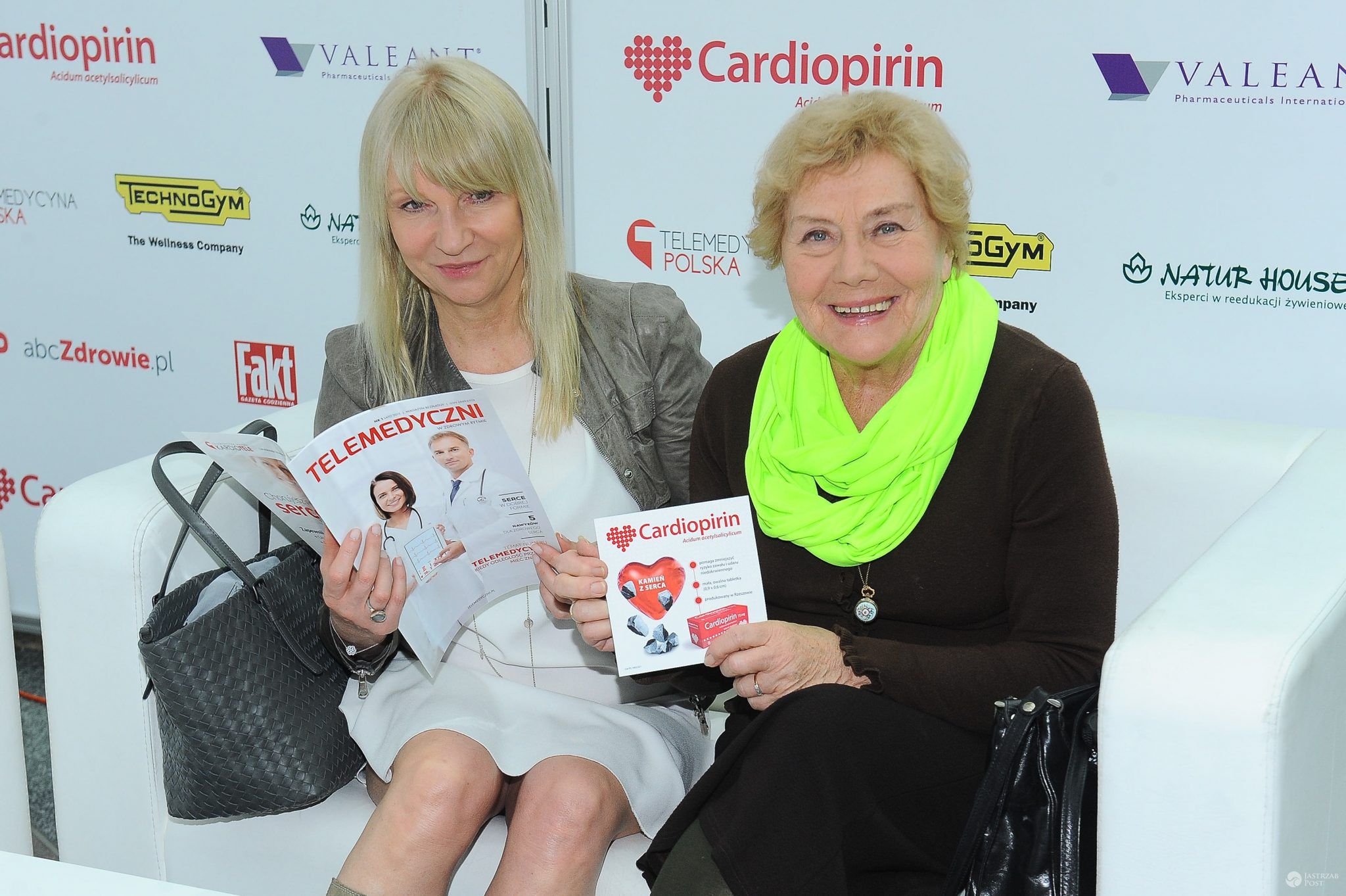 Akcja profilaktyki chorób serca Cardiopirin - Mariola Bojarska-Ferenc i Teresa Lipowska