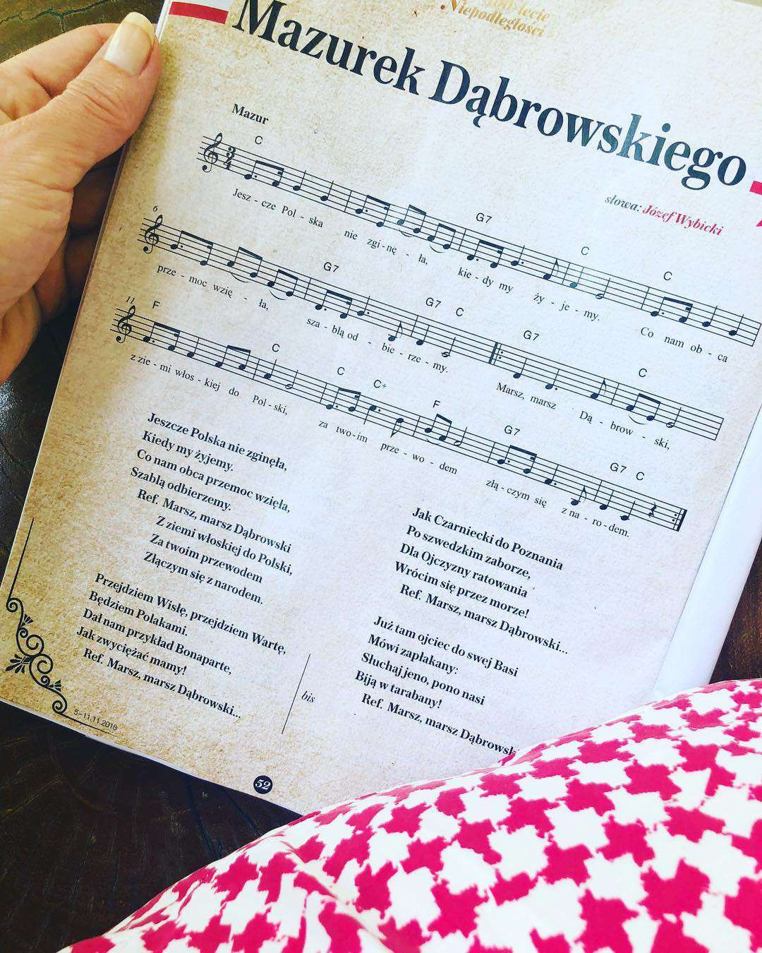 Małgorzata Kożuchowska  świętuje 100-lecie niepodległości Polski