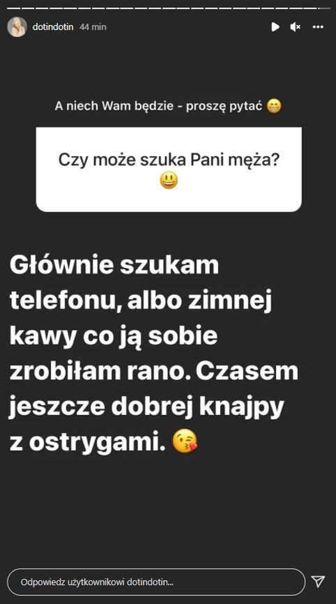 Dorota Szelągowska szuka męża?