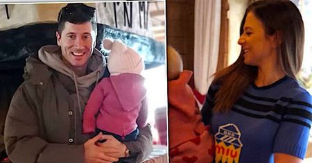 Robert i Anna Lewandowscy zrobili sobie nową sesję z Klarą! Wszyscy mówią o butach Lewego!