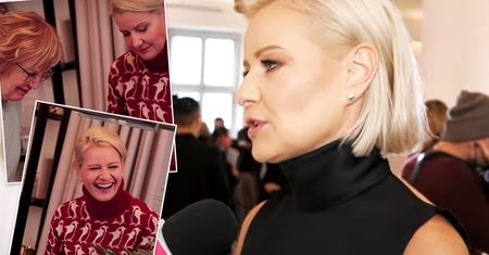 Małgorzata Kożuchowska już gotowa na święta! Z pomocą mamy wyczarowała cudne dekoracje. Ale się świetnie bawiły! [WIDEO]