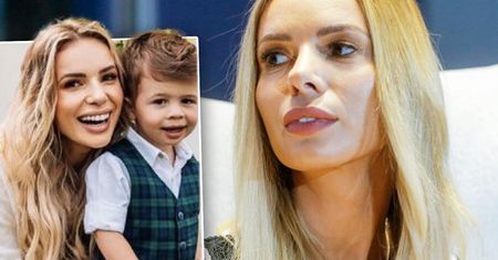 Iza Janachowska zabrała synka na EVENT GROZY! Przerażona szybko uciekła z Christopherem z imprezy. "Byliśmy tam tylko moment i zrezygnowałam"
