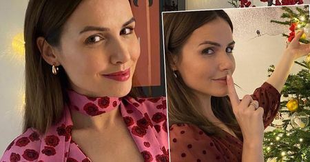 Marta Żmuda Trzebiatowska z córeczką szykują się do świąt. Gwiazda pokazała kreacje. Włożą takie same sukienki
