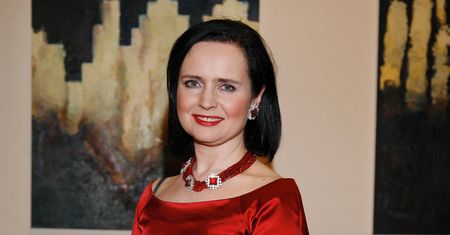 Jolanta Fajkowska na imprezie charytatywnej. Zadała szyku