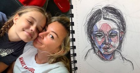 Córka Martyny Wojciechowskiej jest utalentowaną artystką. Pokazuje swoje rysunki na Instagramie