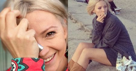 Dorota Szelągowska znów pozuje z papierosem. Fanka: "I czym tu się chwalić?"