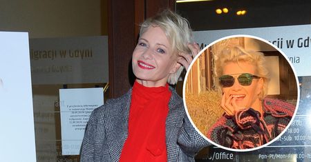 Małgorzata Kożuchowska w najmodniejszym swetrze jesieni. Wiemy, gdzie go kupić i ile kosztuje