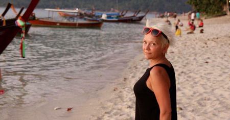 Małgorzata Ostrowska na egzotycznych wakacjach