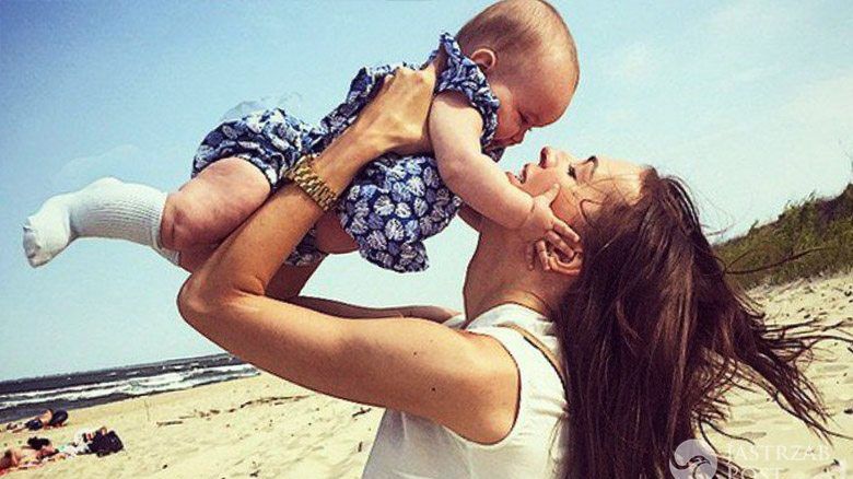 Anna Wendzikowska chwali się talentem córki