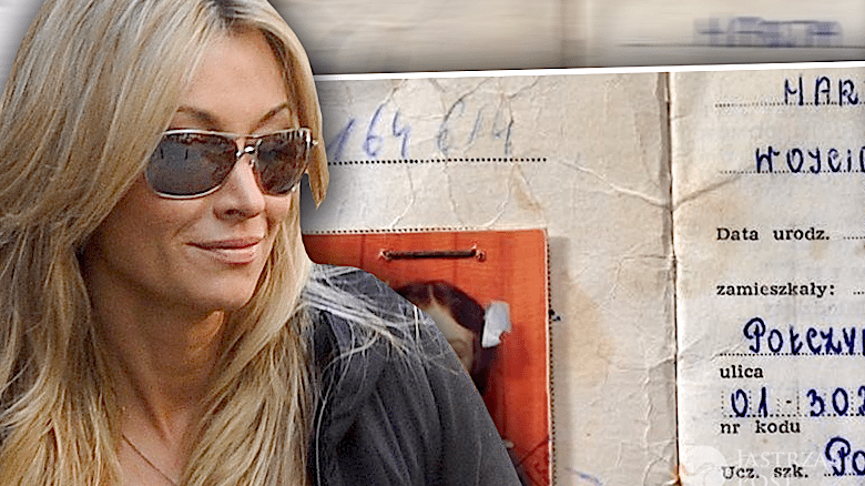 Martyna Wojciechowska legitymacja szkolna