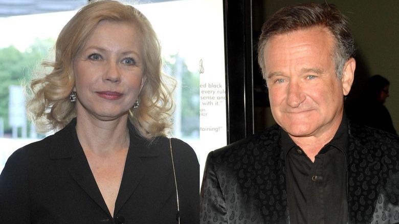 Małgorzata Zajączkowska i Robin Williams