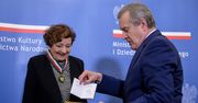 Ewa Dałkowska odebrała Złoty Medal Zasłużony Kulturze Gloria Artis
