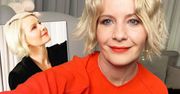 Małgorzata Kożuchowska pierwszy raz pokazała salon. Stylizacją przyćmiła wnętrze. "Jest pani zabójczo piękna"