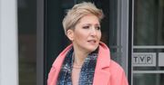 Magda Steczkowska do jednej stylizacji dobrała dwie różne pary butów. Która pasowała bardziej? [zdjęcia]