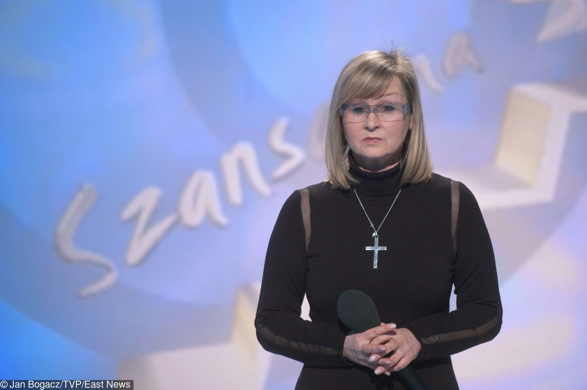 Elżbieta Skrętkowska na planie swojego programu 