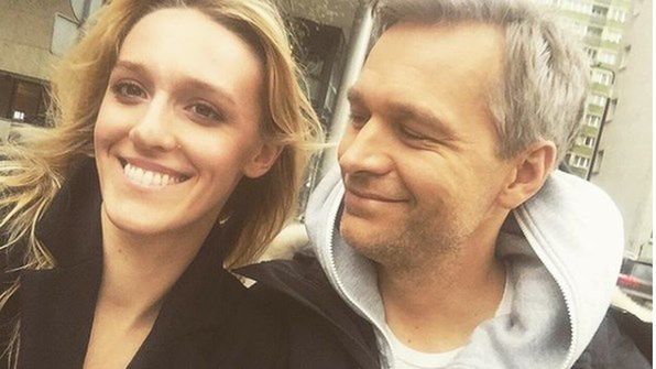 Michał Żebrowski wraz z żoną Aleksandrą są jedną z najbardziej fotogenicznych par showbiznesu