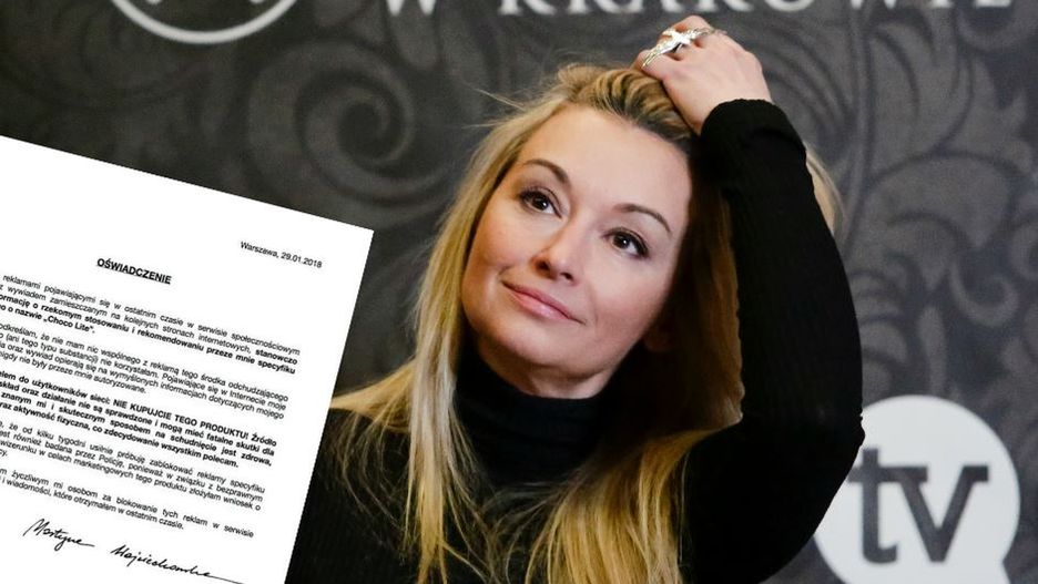 Martyna Wojciechowska nie jest pierwszą znaną osobą, która skarży się na praktyki producenta suplementu